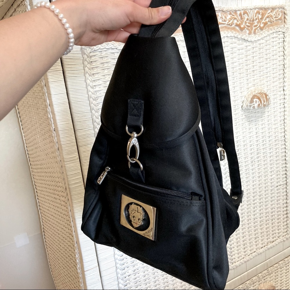 1999 VINTAGE RARE BETTY BOOP BAG / BACKPACK / CROSSBODY BAG WITH DUST BAG